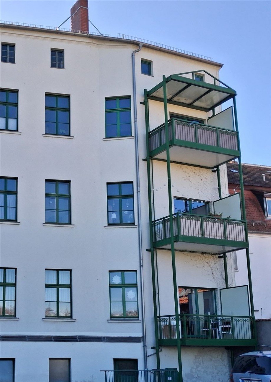 Balkons Etagenwohnung Torgau