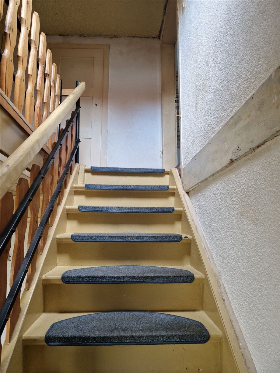 Treppe blick zum 1.OG Einfamilienhaus Gro�treben-Zwethau
