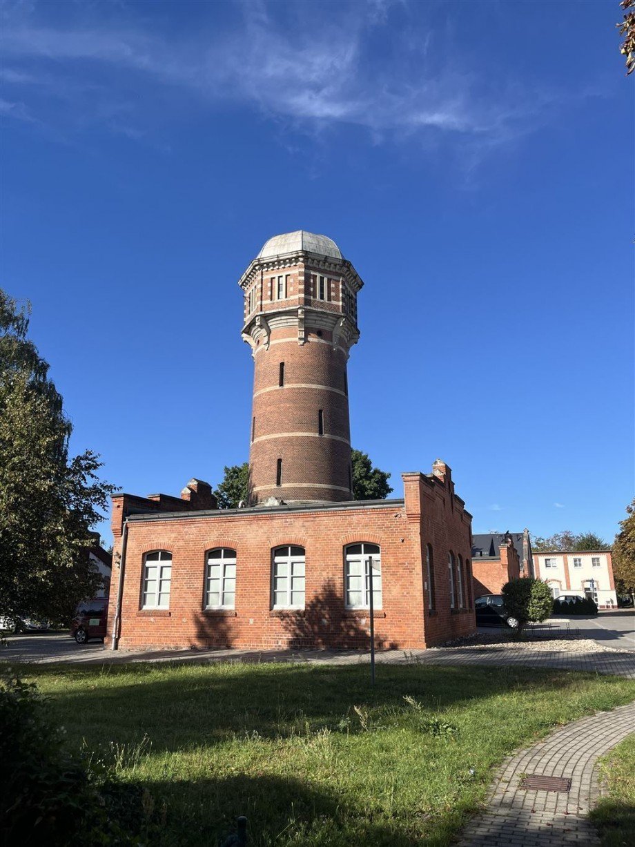 park�hnlicher Au�enbereich Etagenwohnung Torgau