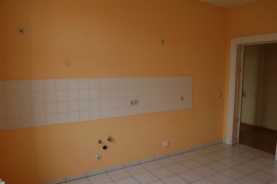 K�che Fliesenspiegel Etagenwohnung Torgau