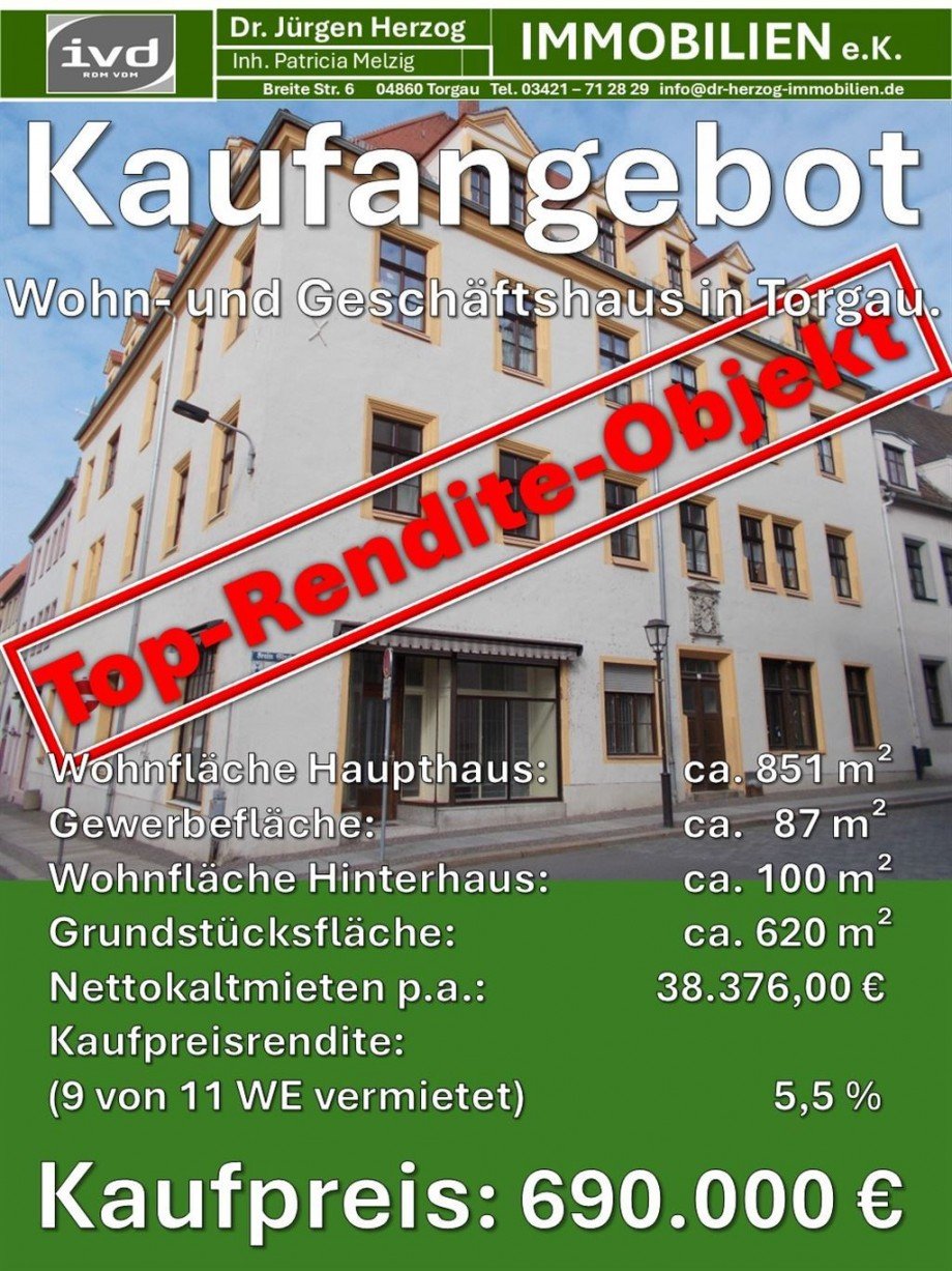 Infos Mehrfamilienhaus Torgau