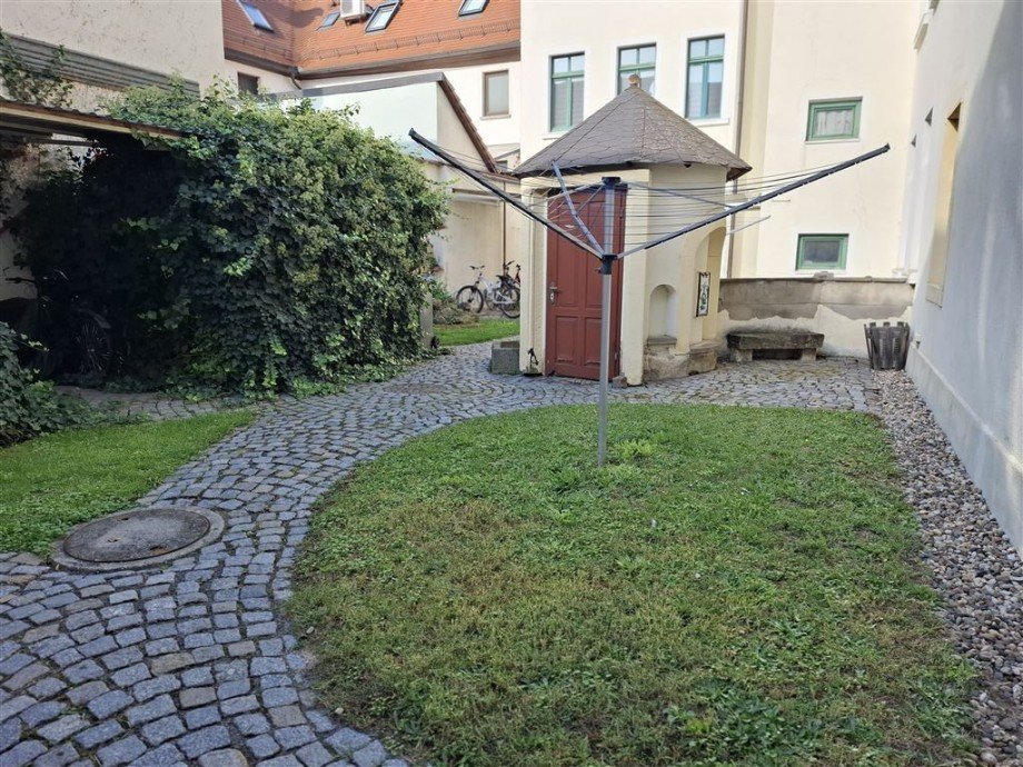 Innenhof Mehrfamilienhaus Torgau