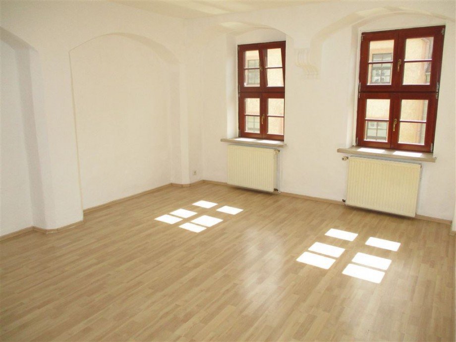 Wohnzimmer Dachgeschosswohnung Torgau