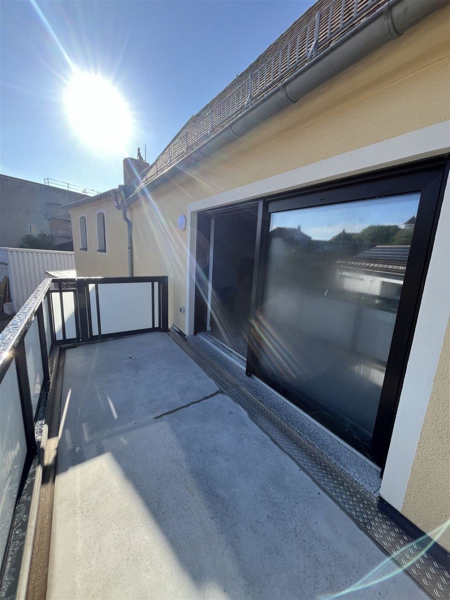 Balkon Etagenwohnung Torgau