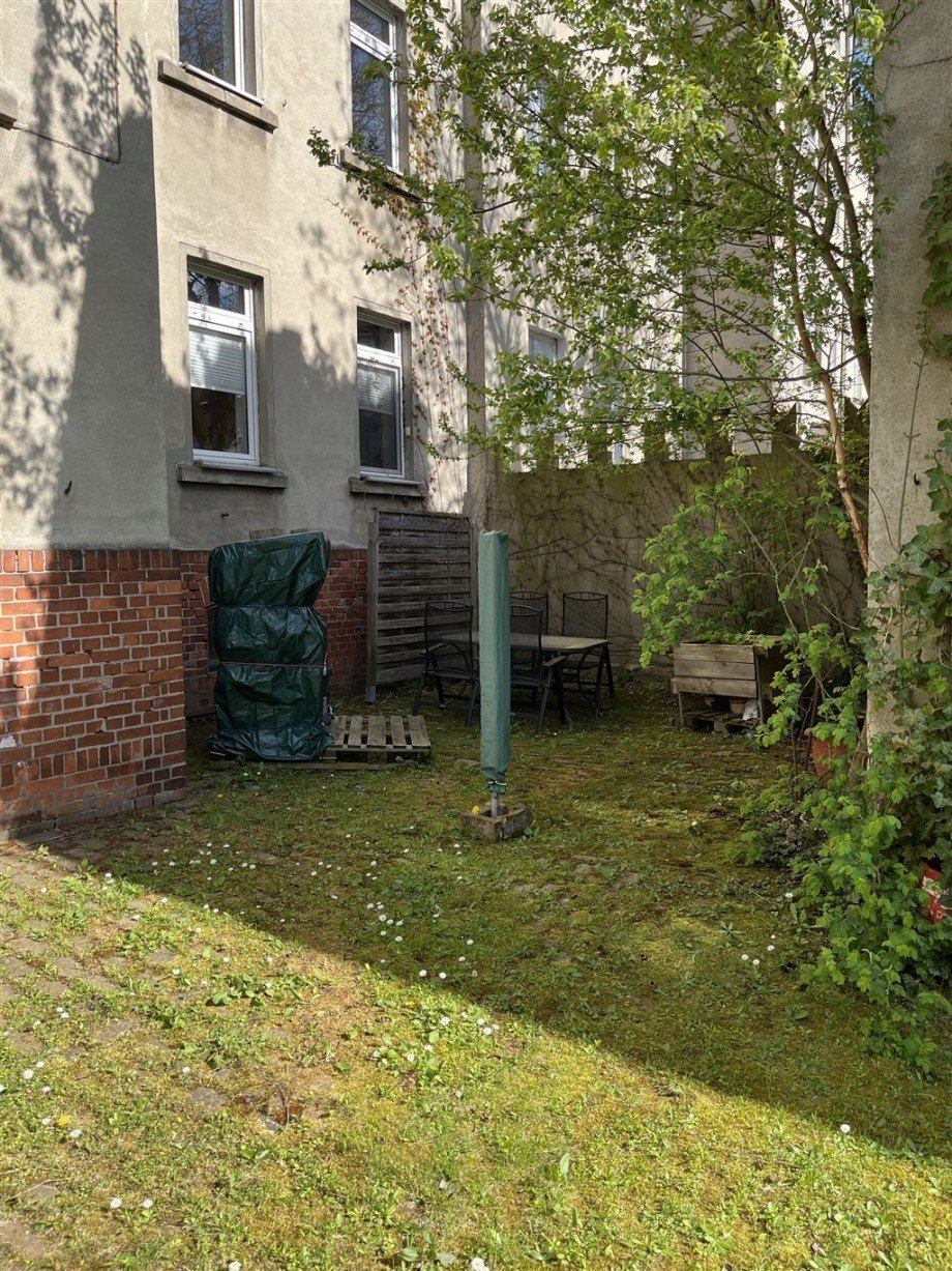 Innenhof Etagenwohnung Torgau