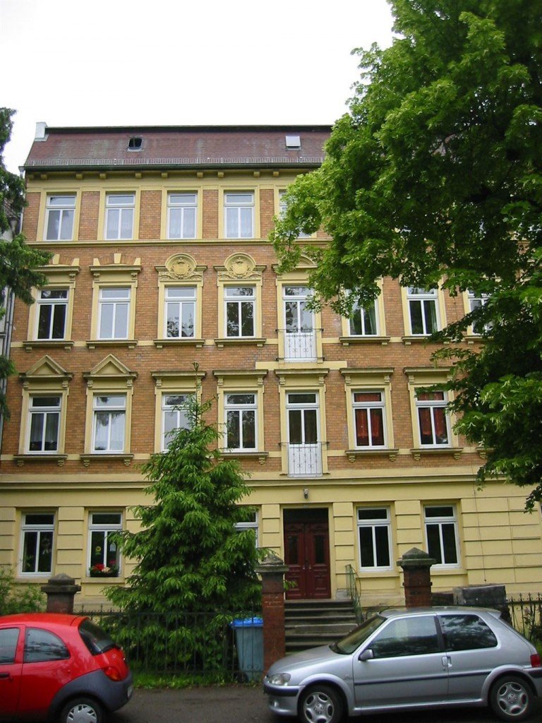 Aussenansicht Torgau Etagenwohnung 3-Raum-Wohnung im 3.OG, direkt am Torgauer-Glacis