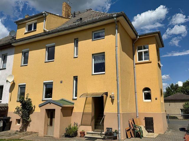 Au�en hinten Zweifamilienhaus Bad Schmiedeberg