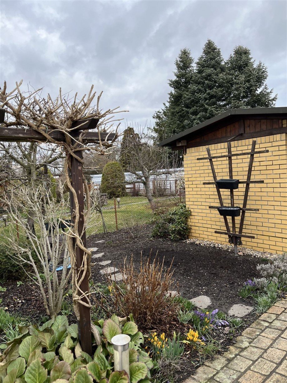 gepflegter Garten Freizeitgrundst�ck Torgau