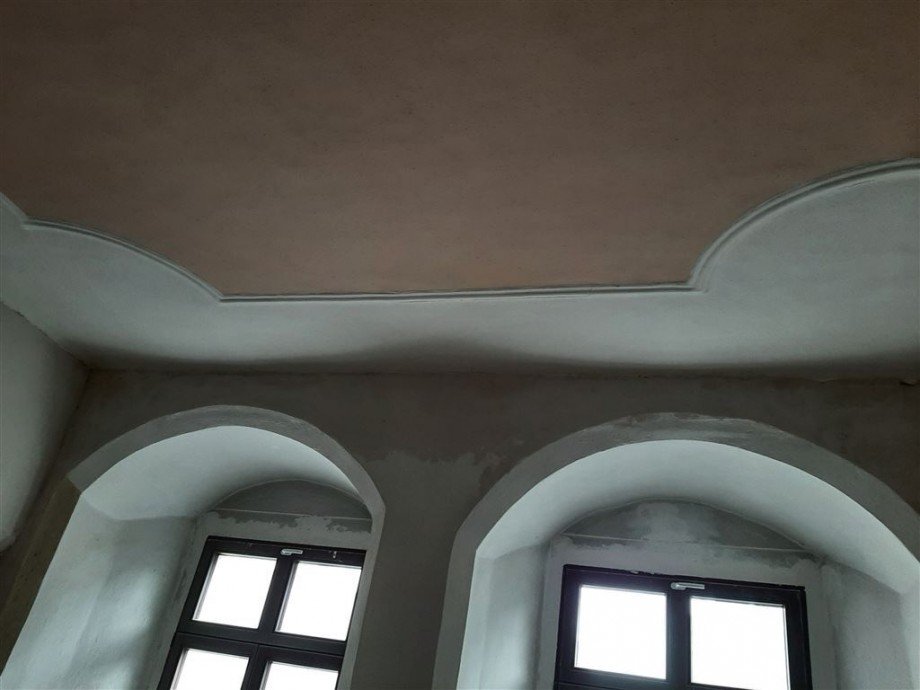 Stuck Wohnzimmer Mehrfamilienhaus Torgau