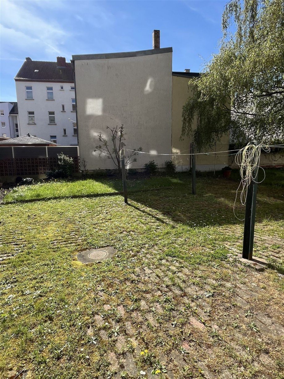 Innenhof Etagenwohnung Torgau