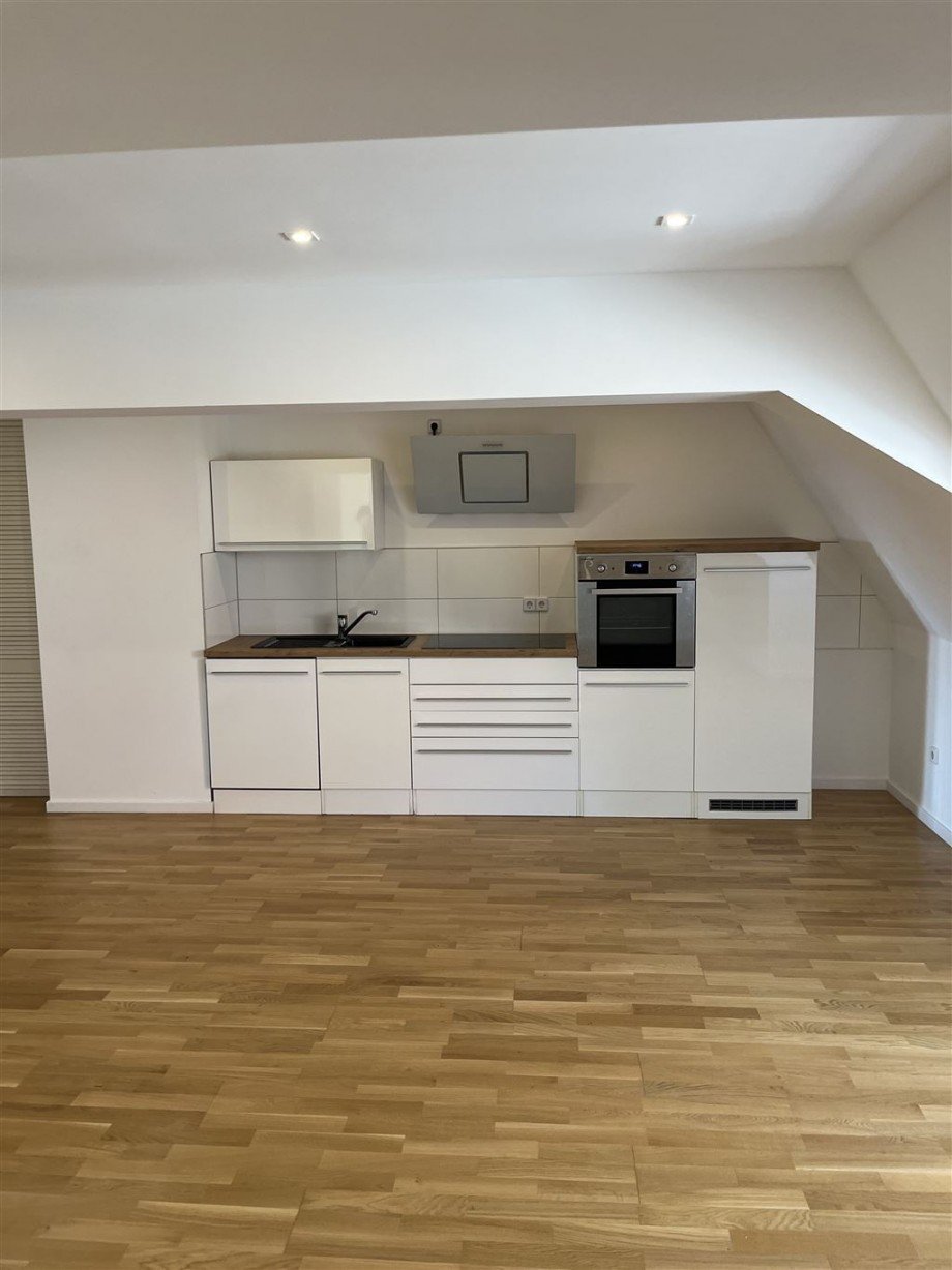 offene K�che mit Wohnbereich Dachgeschosswohnung Torgau