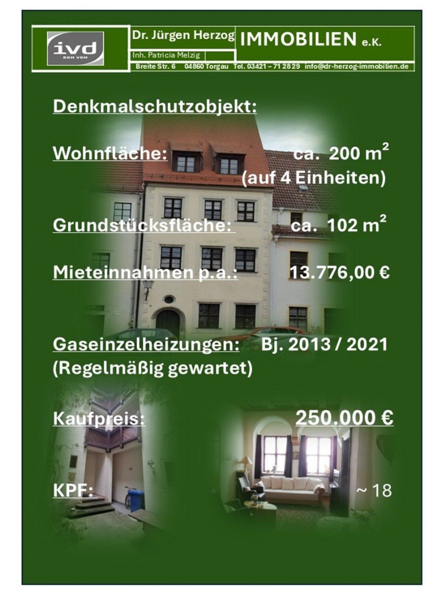 Infos Mehrfamilienhaus Torgau