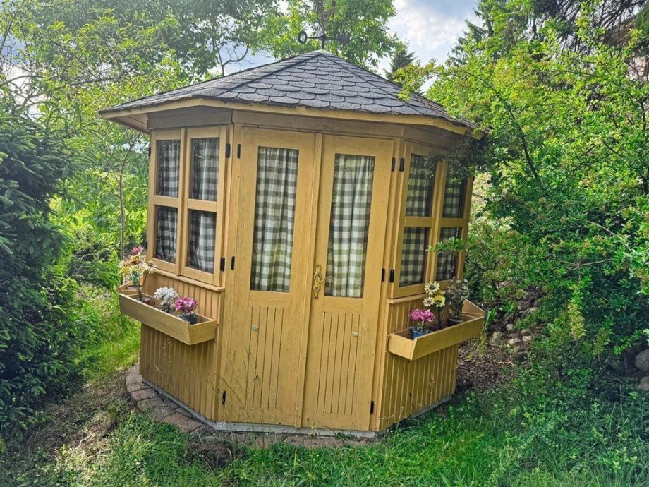 Gartenpavillon Freizeitgrundst�ck Bad Schmiedeberg