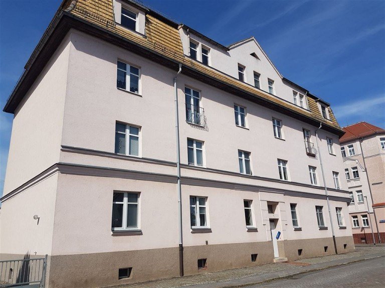 Hausansicht Torgau Wohnung helle, freundliche 4-Raum Wohnung