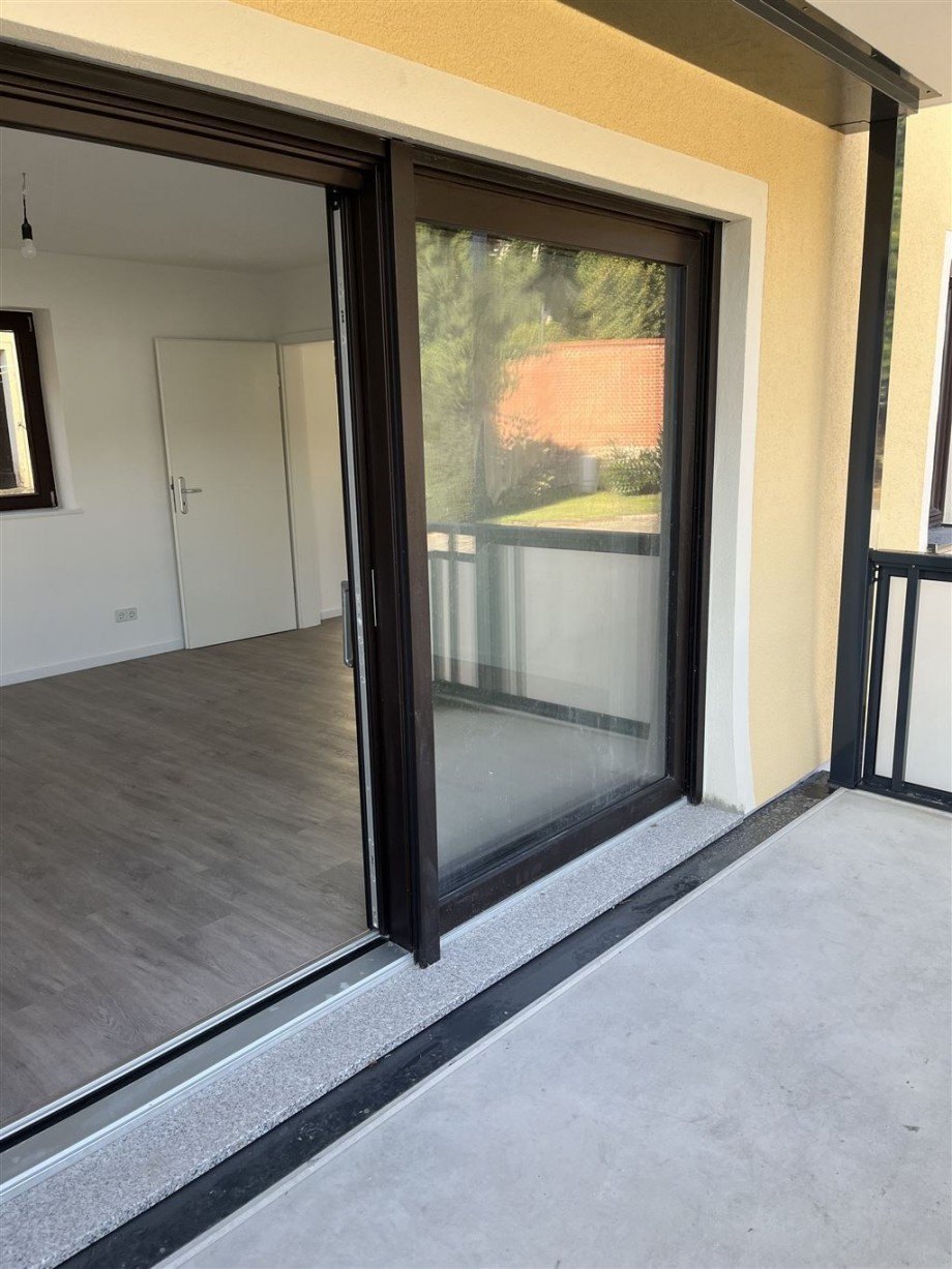 Balkon Erdgeschosswohnung Torgau