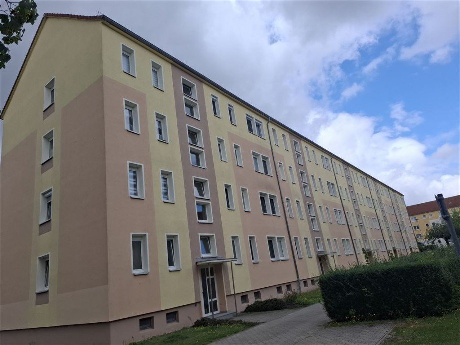 Au�enansicht Etagenwohnung Torgau