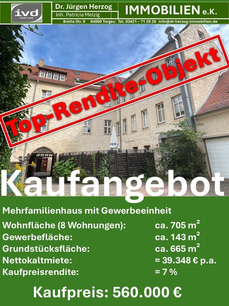 Infos Mehrfamilienhaus Torgau