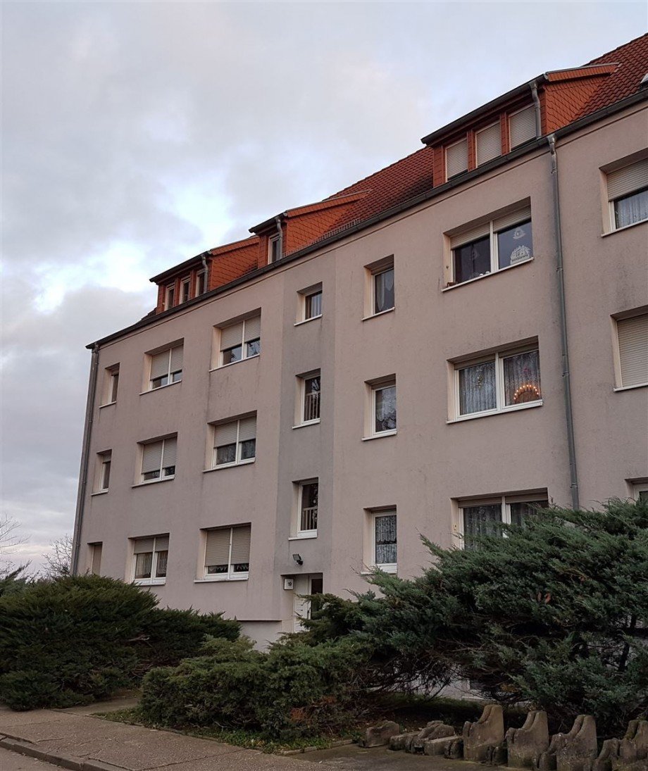Hausansicht Etagenwohnung Belgern b Torgau