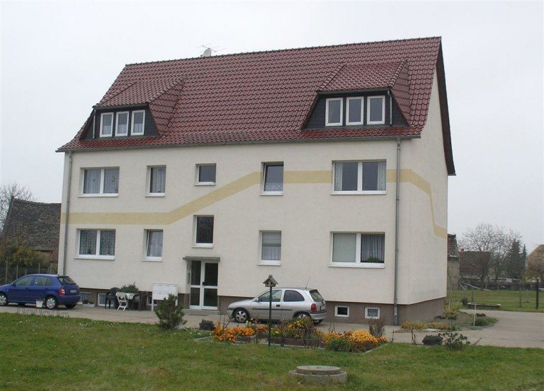 Hausansicht Belgern b Torgau Erdgeschosswohnung 3R-Wohnung im EG in ruhiger l�ndlicher Lage von Mahitzschen