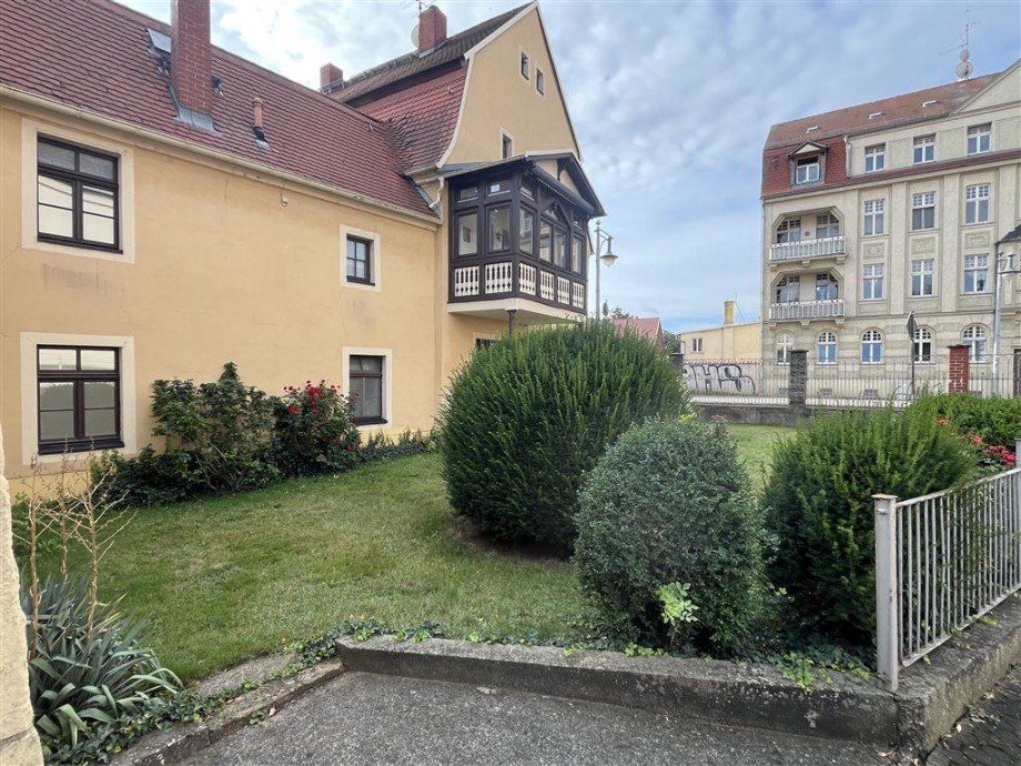 Garten Erdgeschosswohnung Torgau