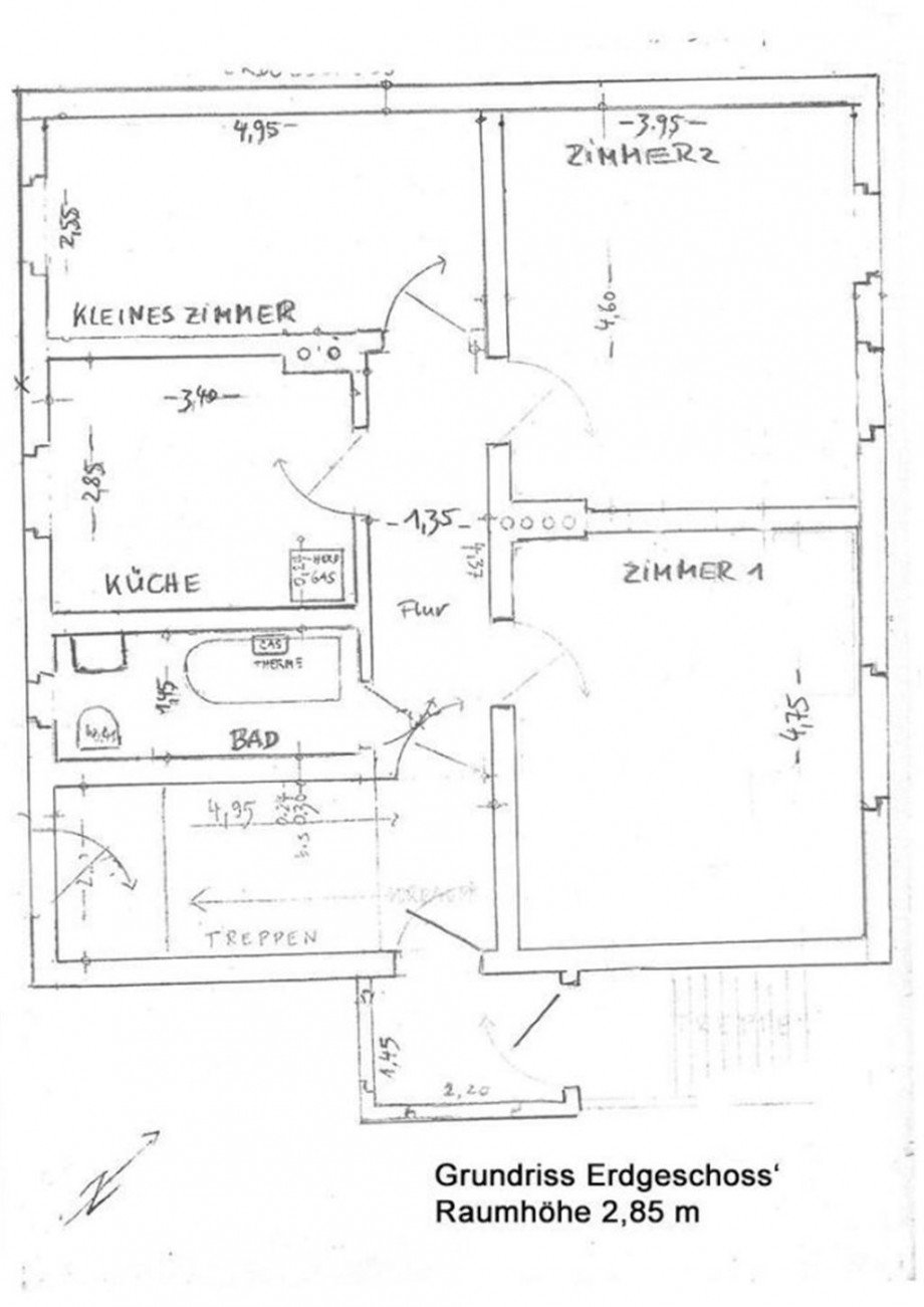 Grundriss EG Zweifamilienhaus Bad Schmiedeberg