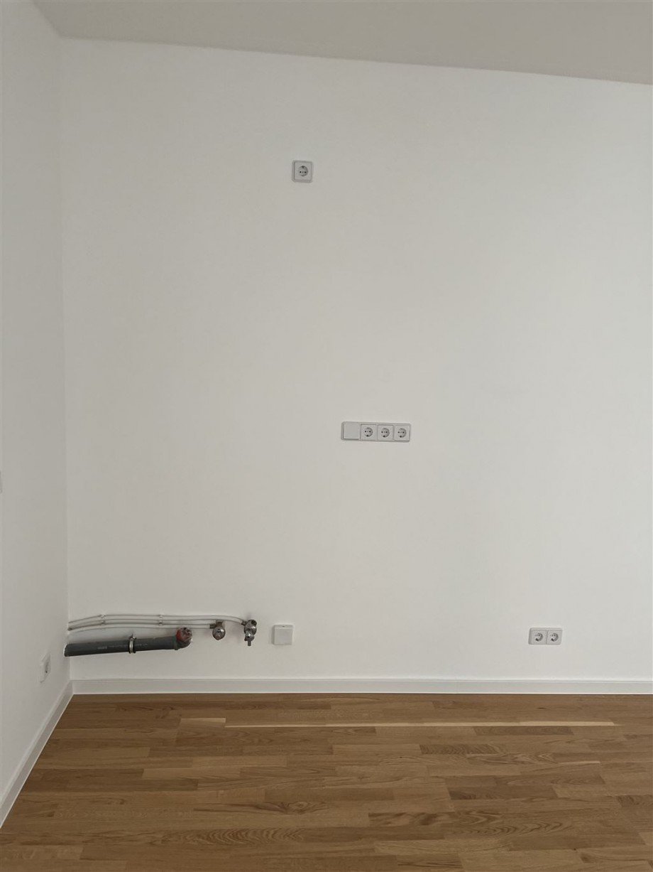 offene K�che im Wohnbereich Etagenwohnung Torgau