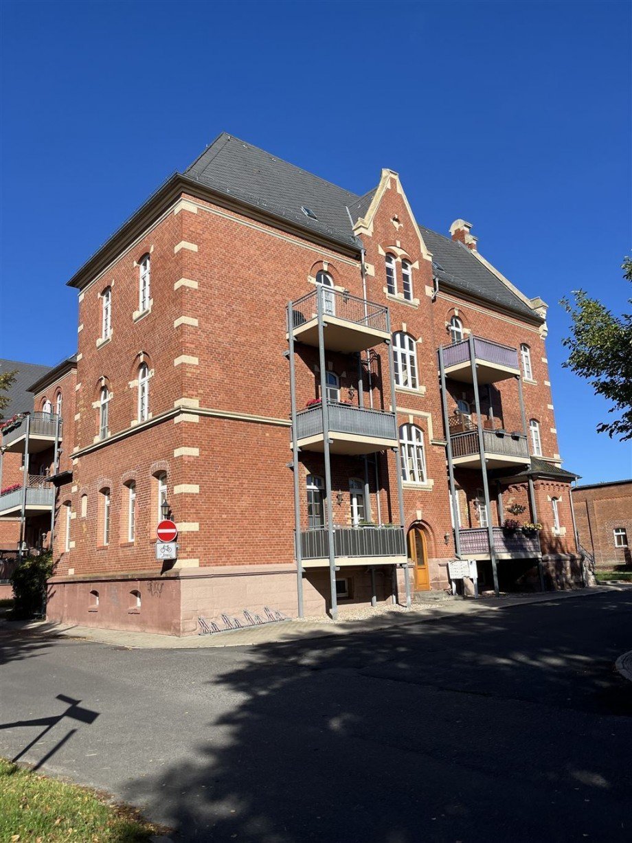 Au�enansicht Etagenwohnung Torgau