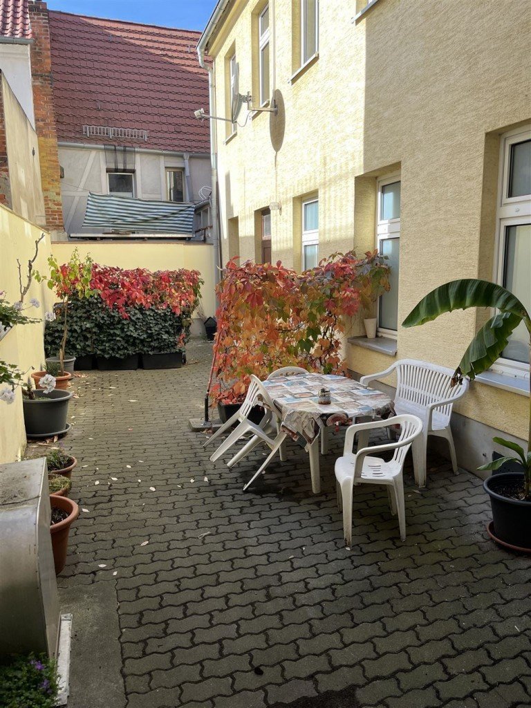 Innenhof Torgau Etagenwohnung 2-Raum-Wohnung im 1. OG der Rudolf-Breitscheid-Str. in 04860 Torgau