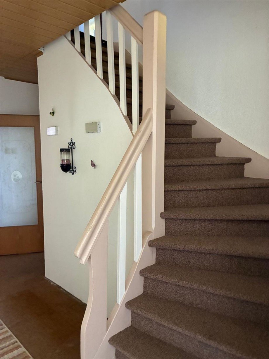 Treppe im Erdgeschoss Einfamilienhaus Mockrehna OT Klitzschen