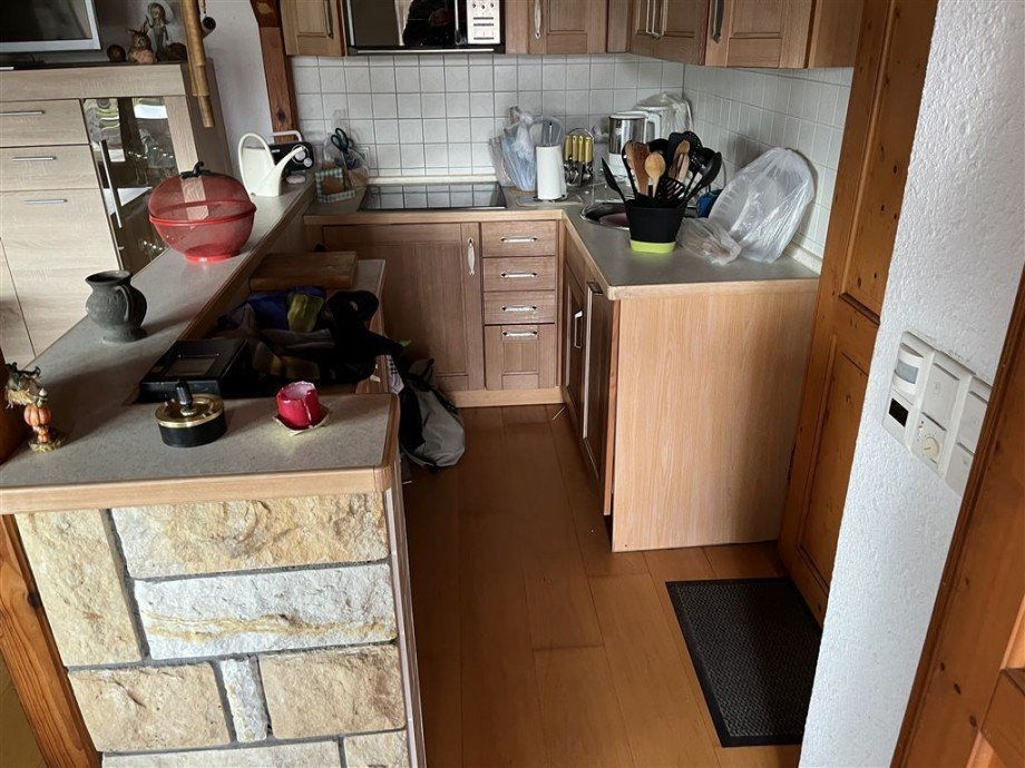 Wohnbereich mit offener K�che Freizeitgrundst�ck Torgau