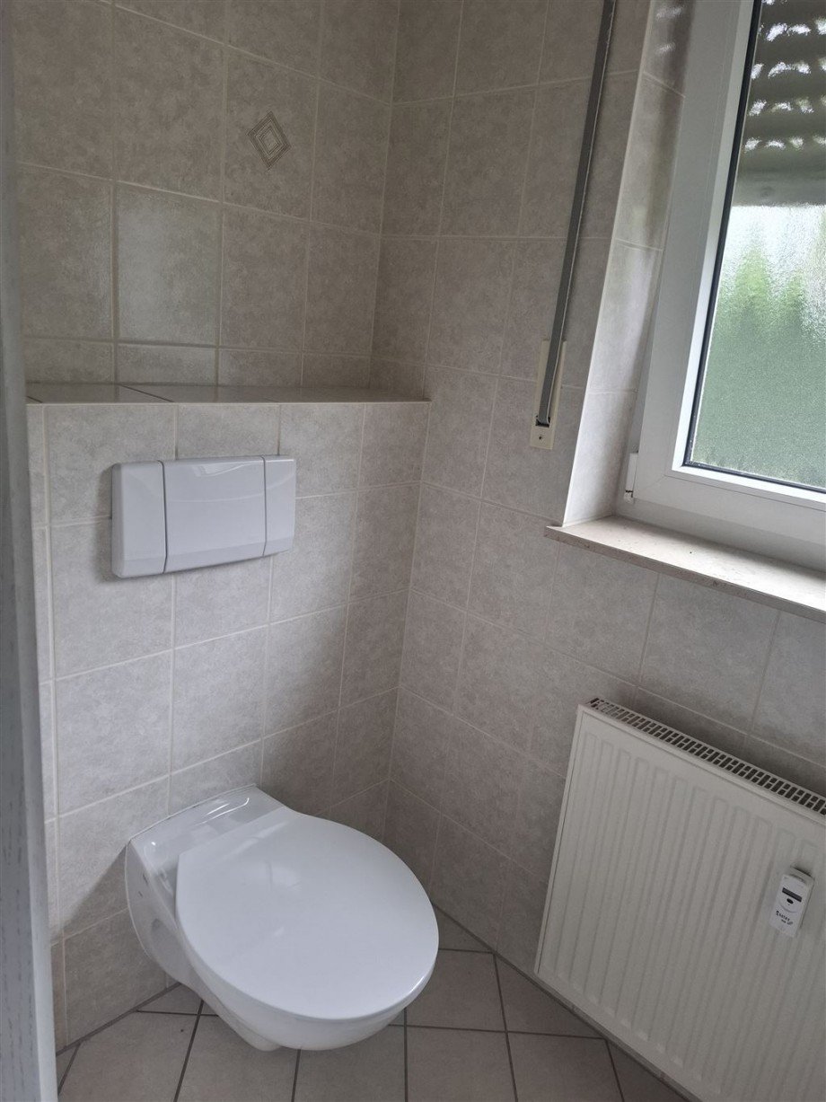 Tageslicht- WC mit Dusche Praxis Belgern b Torgau