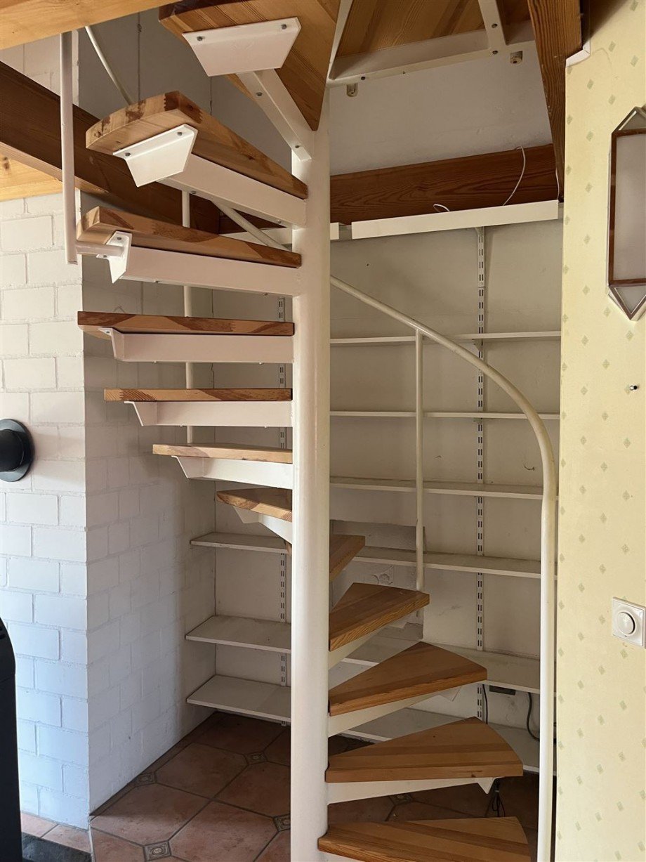 Wendeltreppe zur Galerie Dachgeschosswohnung Torgau