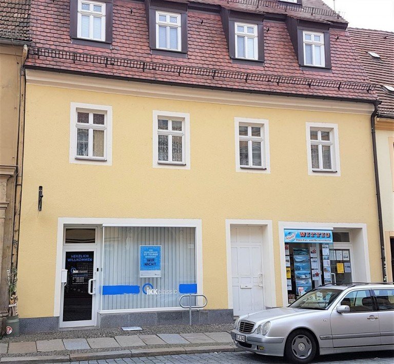 Hausansicht Torgau Etagenwohnung 2-Raum-Wohnung im Zentrum von Torgau - Erstbezug nach Renovierung