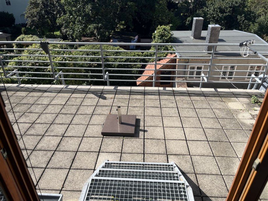 Terrasse Dachgeschosswohnung Torgau