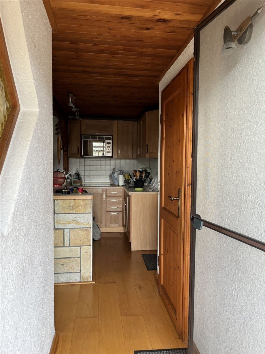 Bungalow Eingangsbereich Freizeitgrundst�ck Torgau