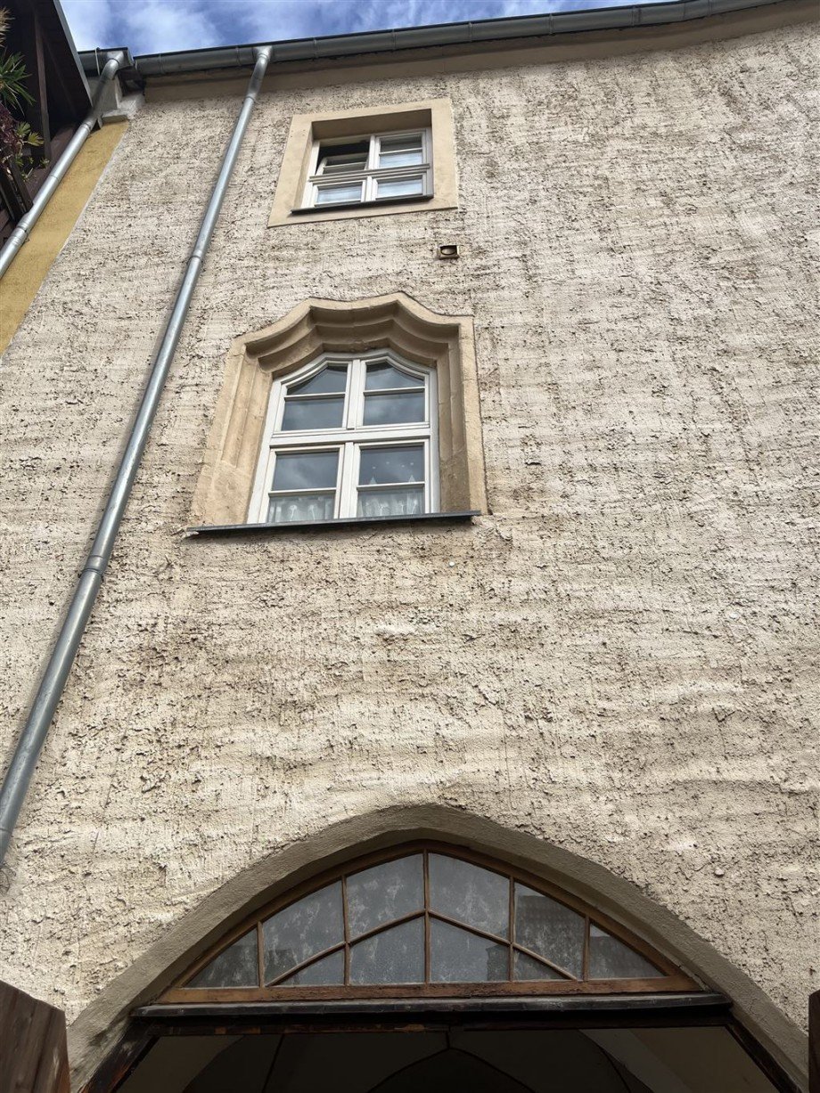 Ansicht vom Hof Mehrfamilienhaus Torgau