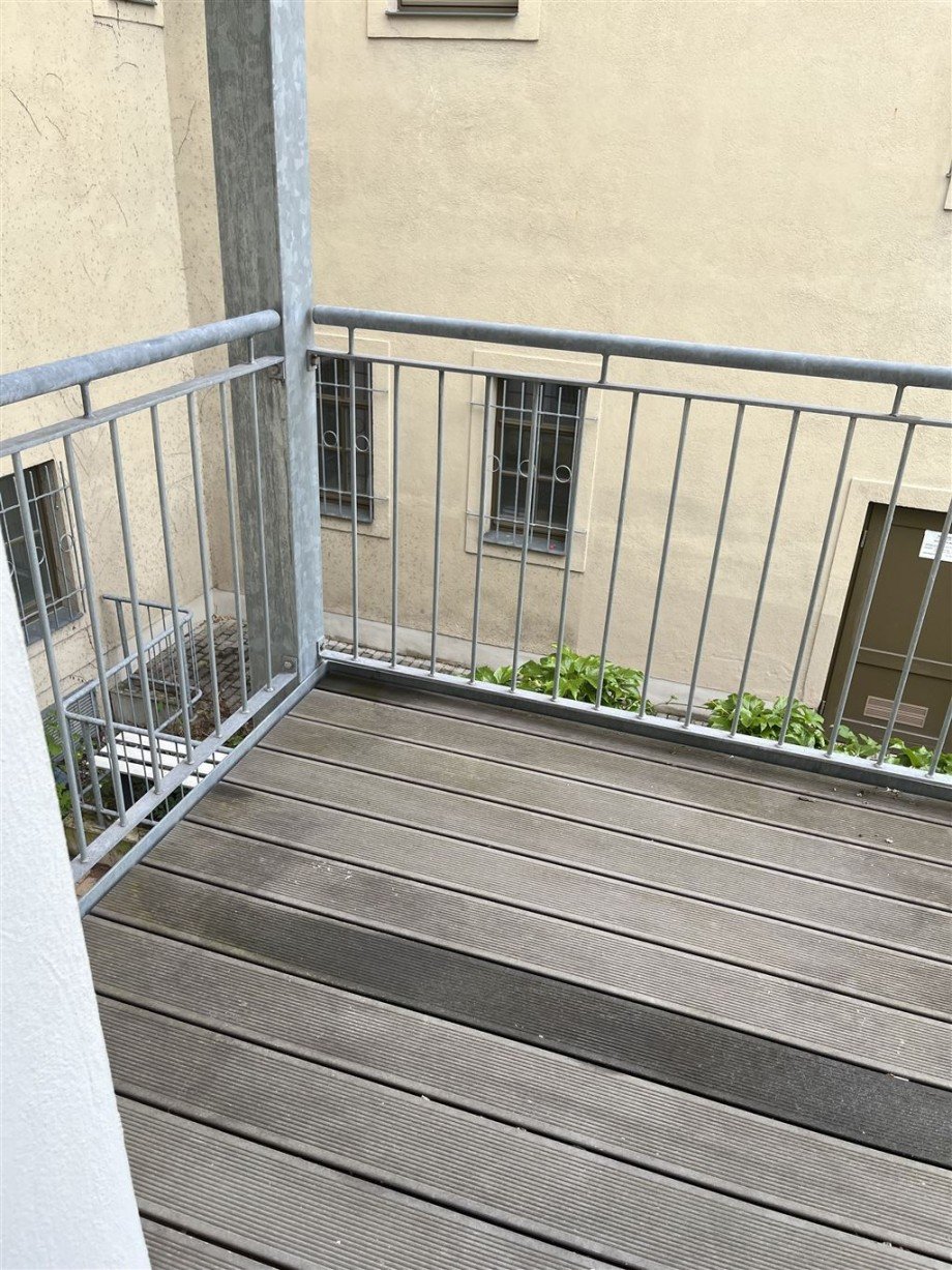 Balkon Etagenwohnung Torgau