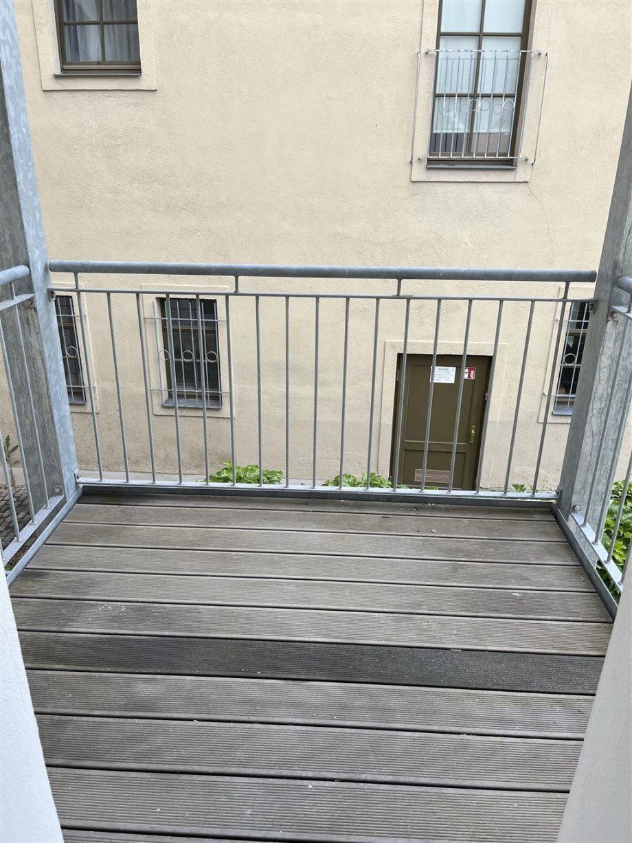 Balkon Etagenwohnung Torgau