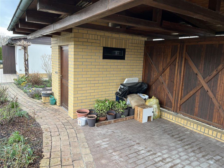 Carport Freizeitgrundst�ck Torgau
